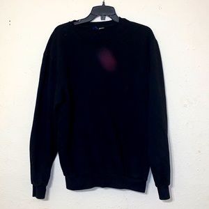 All black H&M sweater